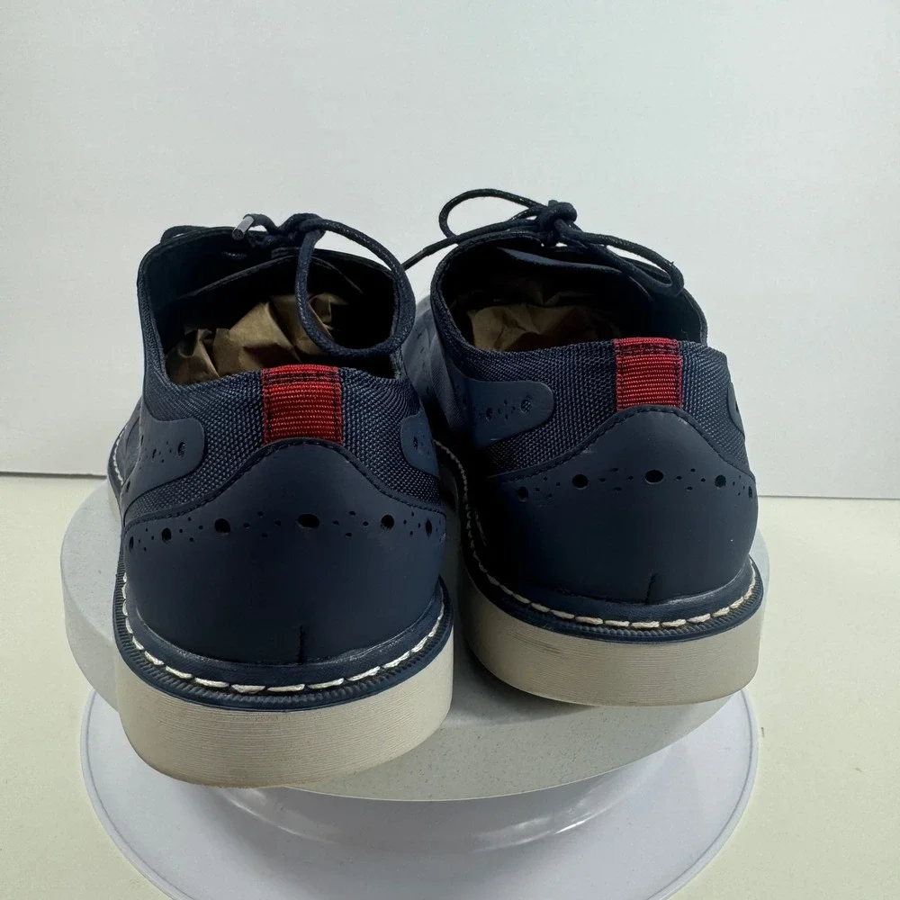 Stacy Adams Men Dress Shoes Wingtip Oxford Casual Classic Blue Lace‎ Up 8